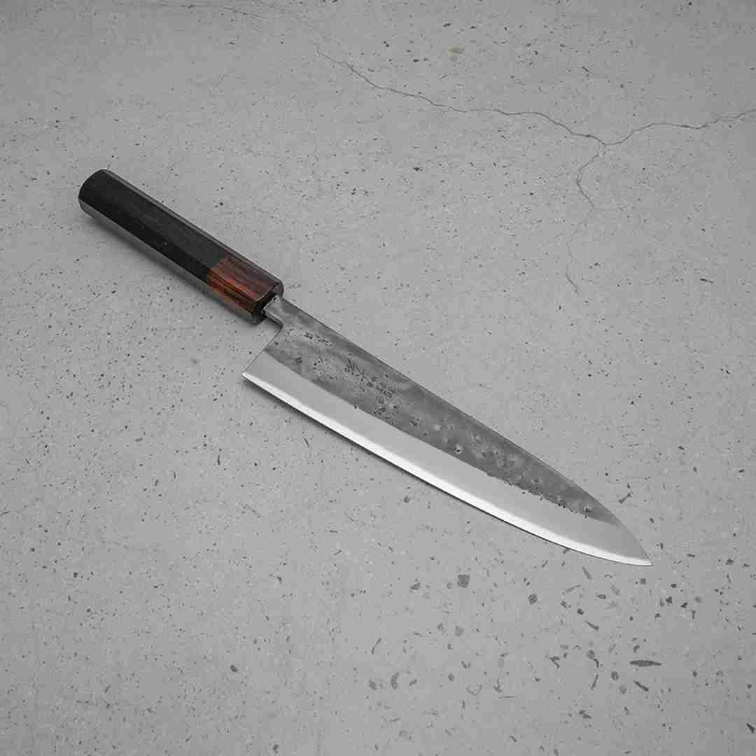 Ohishi x Brook Turner Gyuto (Chefs Knife) Blue Steel #2, 210mm No.1 (2022 batch)